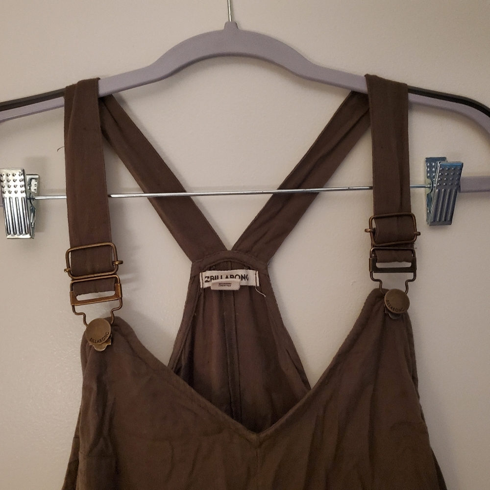 Billabong linen overalls M